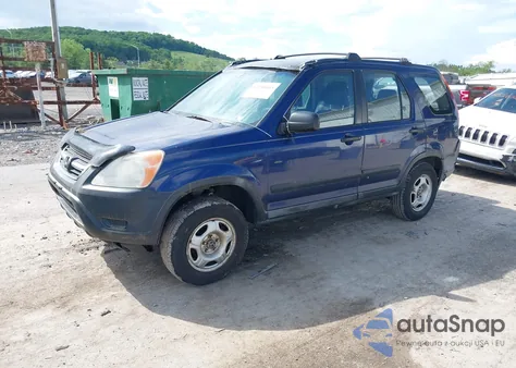 2002 Honda Cr-V Lx z USA, uszkodzony, nr VIN JHLRD68442C011917
